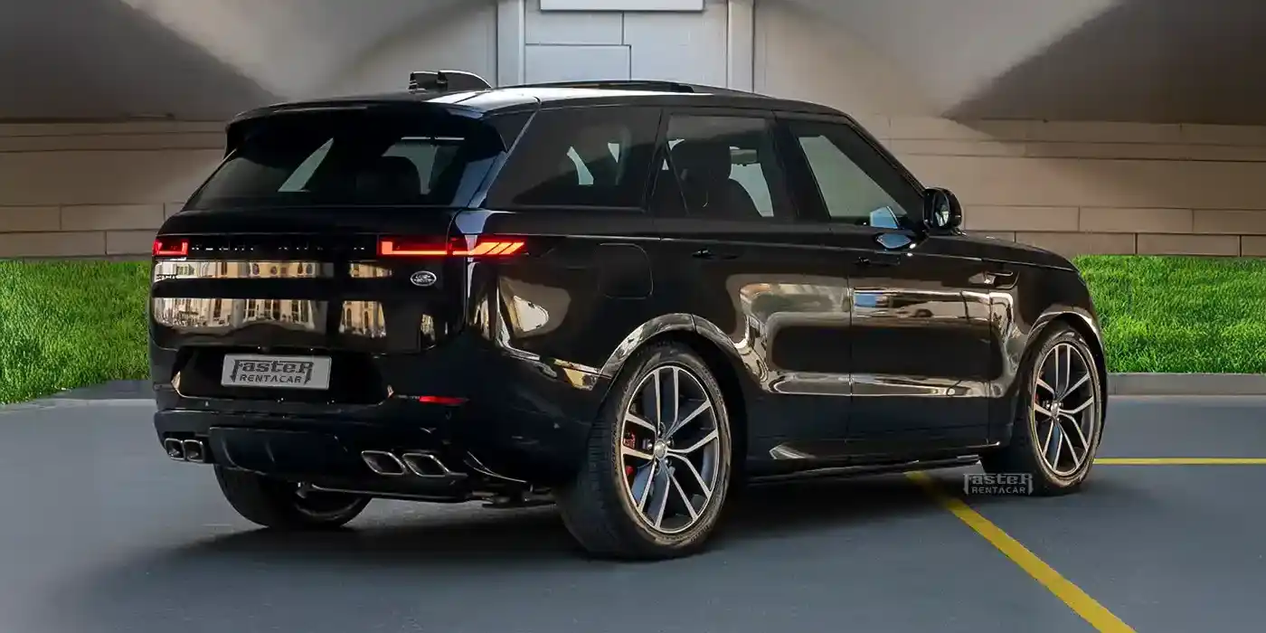 Range Rover Sport - Black back side